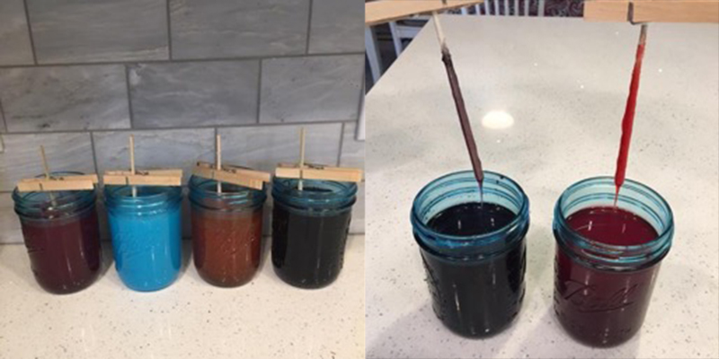 DIY science experiments for kids: homemade rock candy