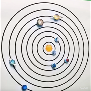 April Lesson Spotlight 2023: a picture of the interactive Ozobot Meets the Planets STEAM lesson