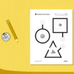 Classify By Shape STEAM lesson for students grades PK-K. Easy, hands-on paper activities for kids
