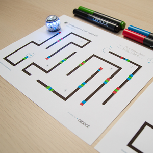 Introduction to Color Codes 09: Skills Check 2 for Grades 6-12

Advanced STEM students use Timer, Speed, and Line Switch Color Codes to complete a maze