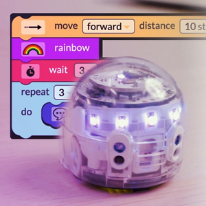 Students will learn how to navigate Ozobot Blockly and program simple block-based code in this STEM lesson. 